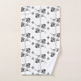 Bouledogue-handdoeken Bad Handdoek