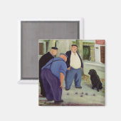 Boules-spelers Magneet (Voorkant / Achterkant)