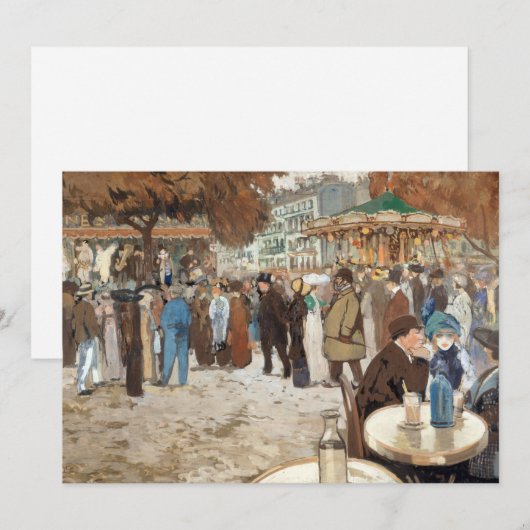 Boulevard de Clichy | Louis Abel-Truchet (Voorkant / Achterkant)