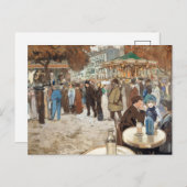 Boulevard de Clichy | Louis Abel-Truchet Briefkaart (Voorkant / Achterkant)