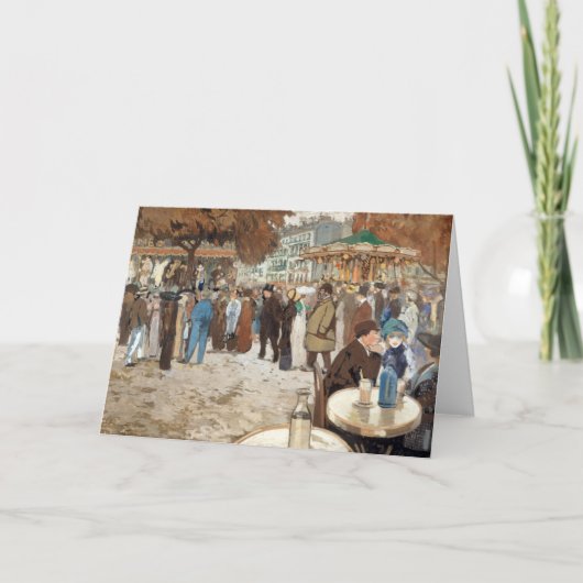 Boulevard de Clichy | Louis Abel-Truchet Kaart (Voorkant)