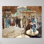 Boulevard de Clichy | Louis Abel-Truchet Poster (Voorkant)