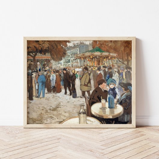 Boulevard de Clichy | Louis Abel-Truchet Poster