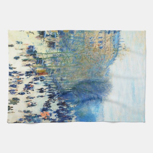 Boulevard des Capucines Claude Monet fine art Theedoek (Horizontaal)