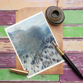 Boulevard des Capucines door Claude Monet Briefkaart