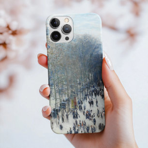 Boulevard des Capucines door Claude Monet iPhone 15 Pro Case