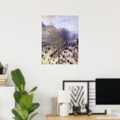 Boulevard des Capucines door Claude Monet, Fijne K Poster (Thuiskantoor)