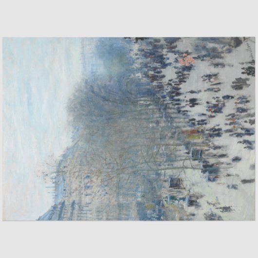 Boulevard des Capucines door Claude Monet Tissuepapier (Voorkant)