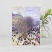 Boulevard des Capucines van Claude Monet, Fijne Ku (Staand voorkant)