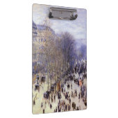 Boulevard des Capucines van Claude Monet, Fijne Ku Klembord (Rechts)