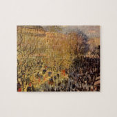Boulevard des Capucines van Claude Monet, Fijne Ku Legpuzzel (Horizontaal)