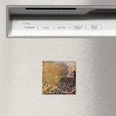 Boulevard des Capucines van Claude Monet, Fijne Ku Magneet (Insitu (Vaatwasser))