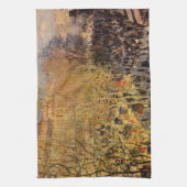 Boulevard des Capucines van Claude Monet, Fijne Ku Theedoek (Verticaal)
