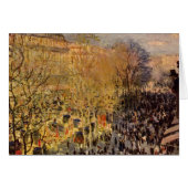 Boulevard des Capucines van Claude Monet, Fine Art (Voorkant Horizontaal)