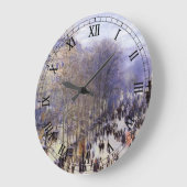 Boulevard des Capucines van Claude Monet, Fine Art Grote Klok (Hoek)