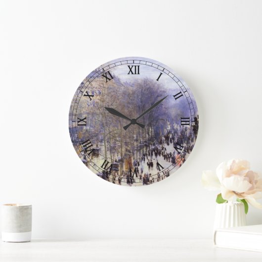 Boulevard des Capucines van Claude Monet, Fine Art Grote Klok (Huis)