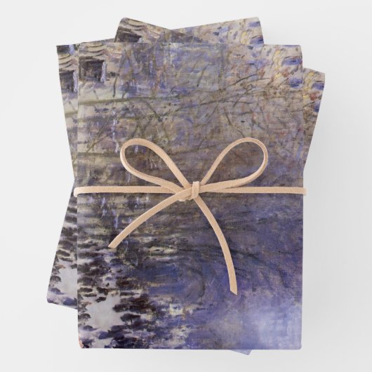 Boulevard des Capucines van Claude Monet, Fine Art Inpakpapier Vel (In situ)