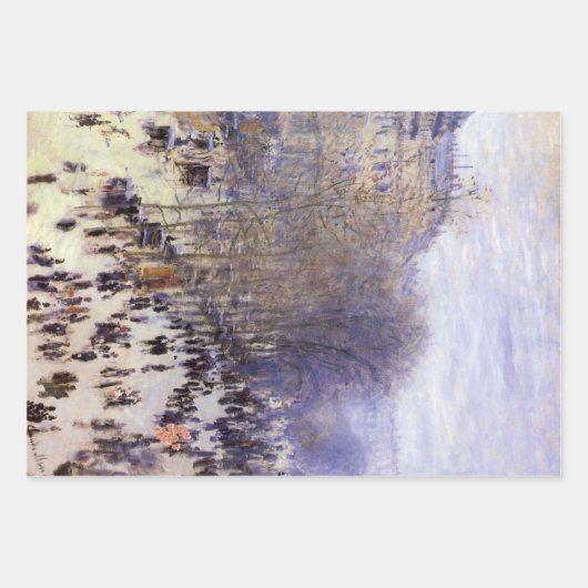 Boulevard des Capucines van Claude Monet, Fine Art Inpakpapier Vel (Voorkant)