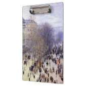 Boulevard des Capucines van Claude Monet, Fine Art Klembord (Links)