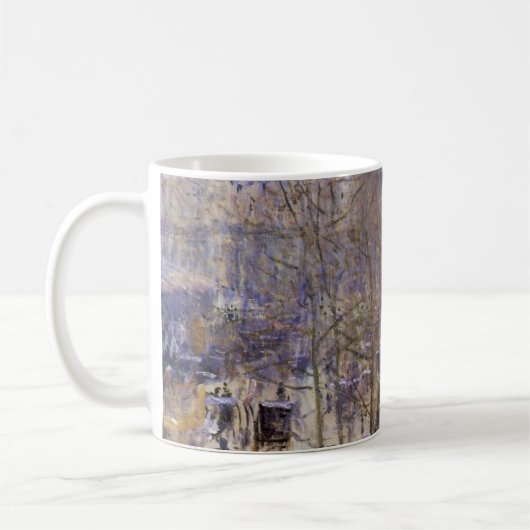 Boulevard des Capucines van Claude Monet, Fine Art Koffiemok (Links)