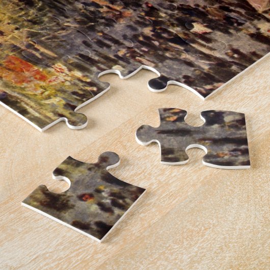 Boulevard des Capucines van Claude Monet, Fine Art Legpuzzel (Zijkant)