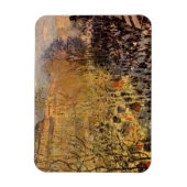 Boulevard des Capucines van Claude Monet, Fine Art Magneet (Verticaal)