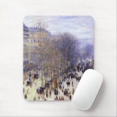 Boulevard des Capucines van Claude Monet, Fine Art Muismat (Met muis)