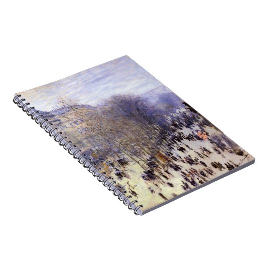 Boulevard des Capucines van Claude Monet, Fine Art Notitieboek (Rechterzijde)