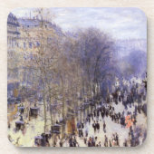 Boulevard des Capucines van Claude Monet, Fine Art Onderzetter (Voorkant)