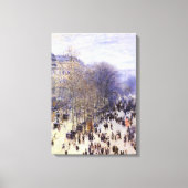 Boulevard des Capucines van Claude Monet, Schilder Canvas Afdruk (Voorkant)
