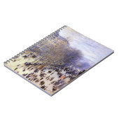 Boulevard des Capucines van Claude Monet, Schilder Notitieboek (Linkerzijde)