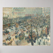 Boulevard des Italiens - Camille Pissarro Fine Art