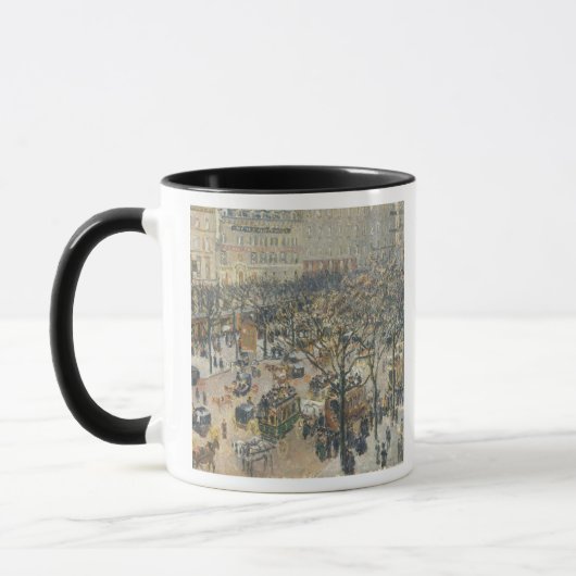 Boulevard des Italiens, Morning, Sunlight, 1897 Mok (Links)