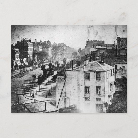 Boulevard Du Temple Briefkaart (Voorkant)