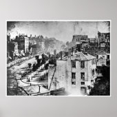 Boulevard du Temple Paris Frankrijk 1838 Poster (Voorkant)