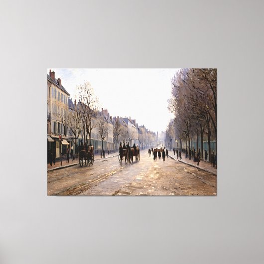 Boulevard Héloise, Argenteuil Canvas Afdruk (Voorkant)