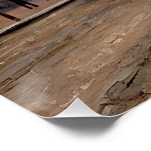 Boulevard Héloise, Argenteuil Perfect Poster (Hoek)