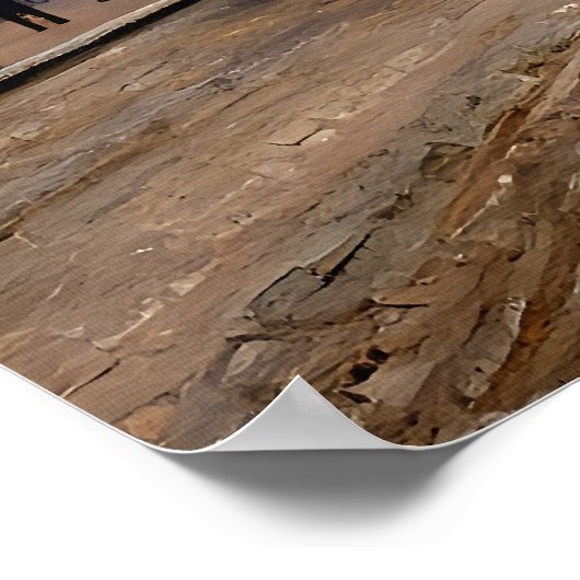 Boulevard Héloise, Argenteuil Poster (Hoek)