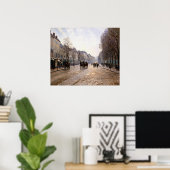 Boulevard Héloise, Argenteuil Poster (Thuiskantoor)