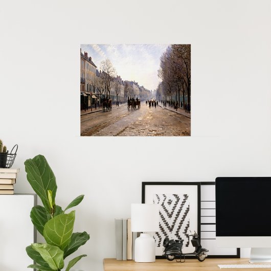 Boulevard Héloise, Argenteuil Poster (Thuiskantoor)