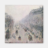 Boulevard Montmartre, 1897 (olie op doek) Magneet (Voorkant)
