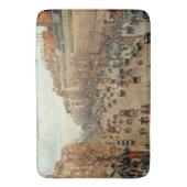 Boulevard Montmartre-Eremitage Camille Pissarro Badmat (Voorkant Verticaal)