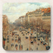 Boulevard Montmartre-Eremitage Camille Pissarro Bier Onderzetter (Voorkant)