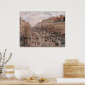 Boulevard Montmartre Poster (Keuken)