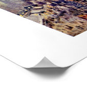 Boulevard Montmartre ' s nachts door pissarro Cami Poster (Hoek)