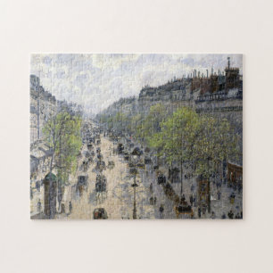 Boulevard Montmartre Spring Paris Camille Pissarro Legpuzzel