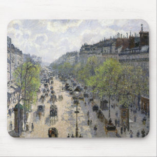 Boulevard Montmartre Spring Paris Camille Pissarro Muismat