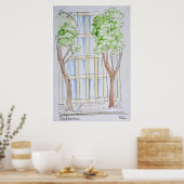 Boulevard Montparnasse | Parijs, Frankrijk Poster (Keuken)