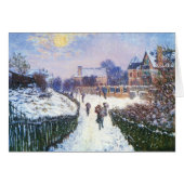 Boulevard Saint Denis Argenteuil door Claude Monet (Voorkant Horizontaal)