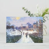 Boulevard Saint Denis Argenteuil door Claude Monet (Staand voorkant)